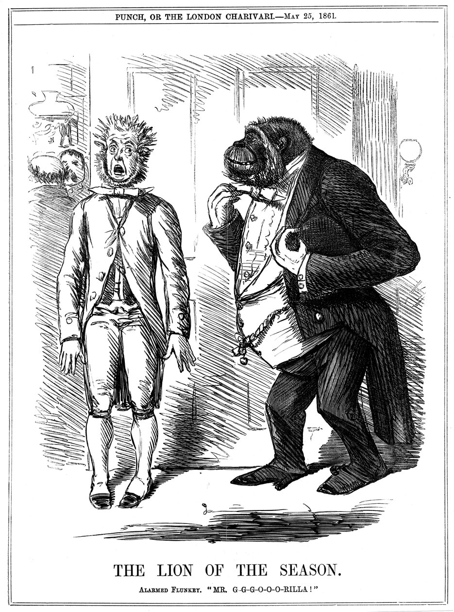 Årstidens løve, 1861 av John Leech
