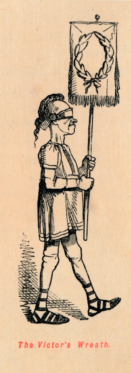Victors Wreath, 1852 av John Leech