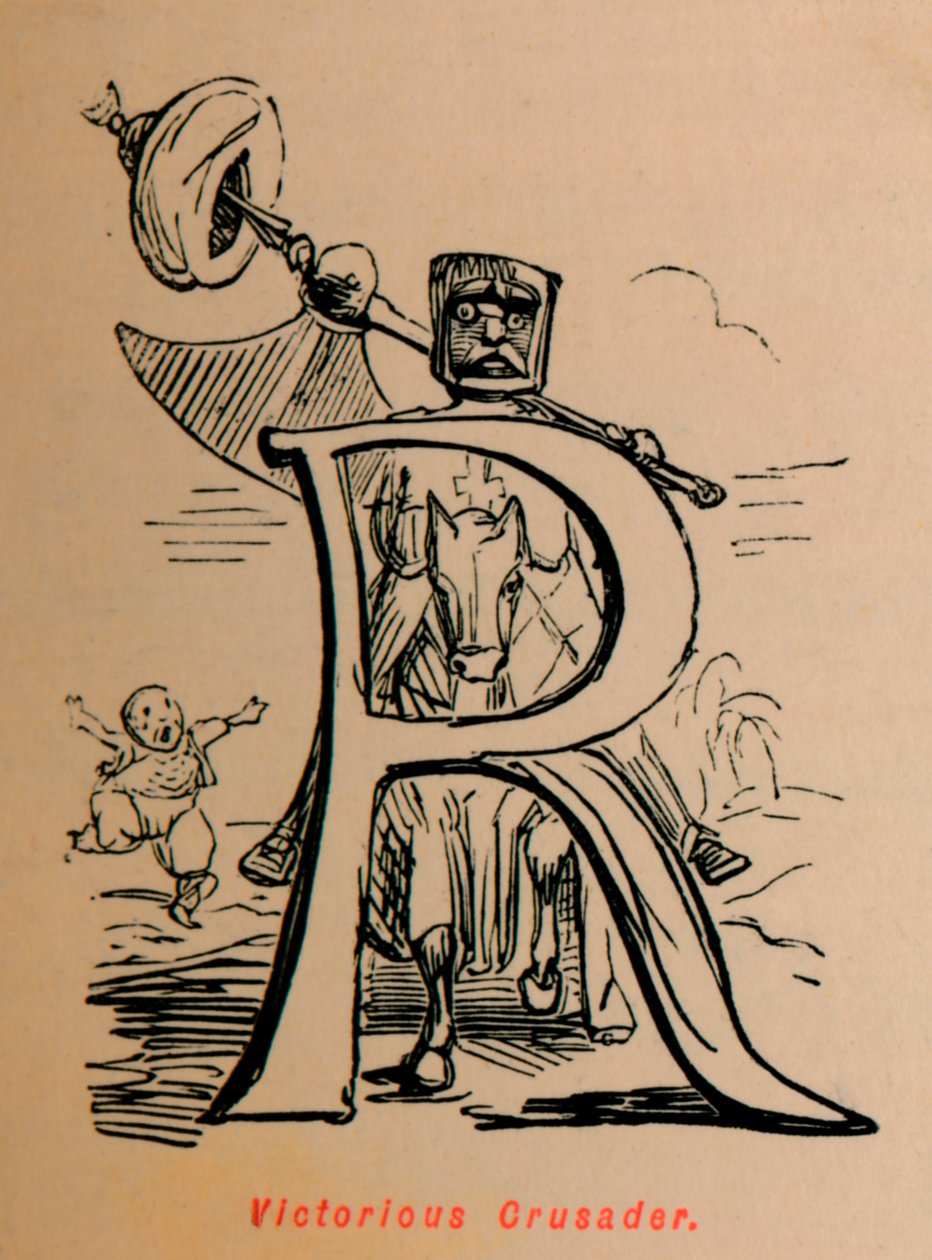 Victorious Crusader, c1860, c1860 av John Leech