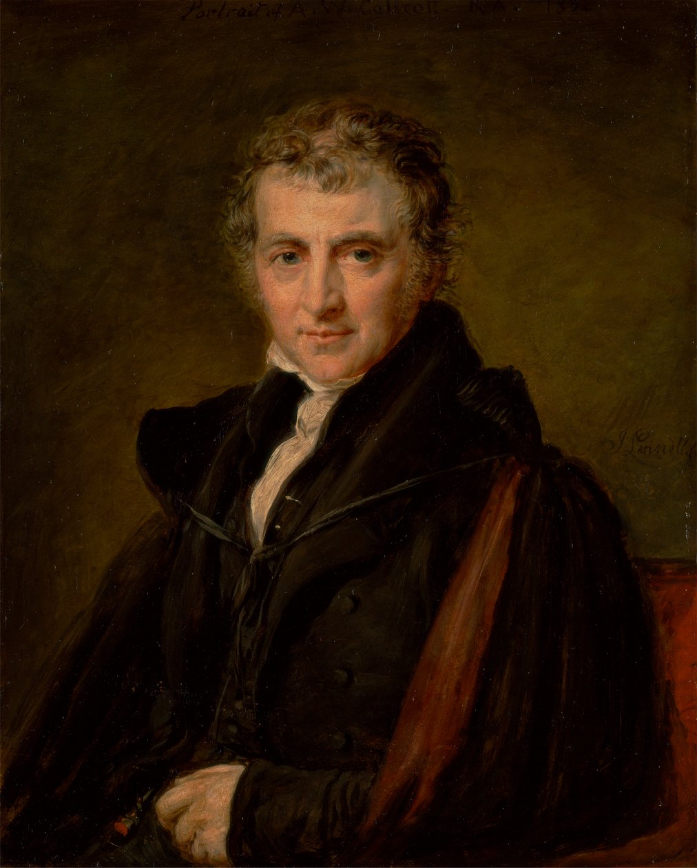 Augustus Wall Callcott, RA av John Linnell