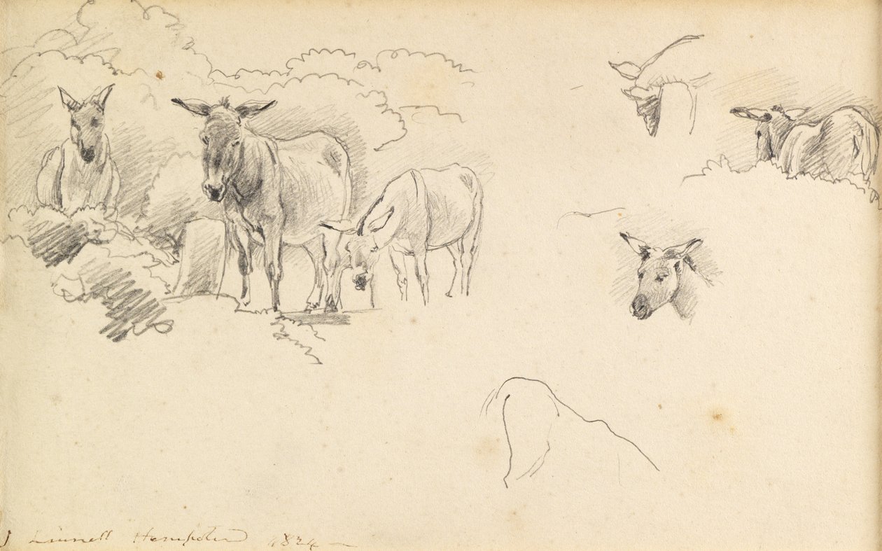 Esler, 1824 av John Linnell