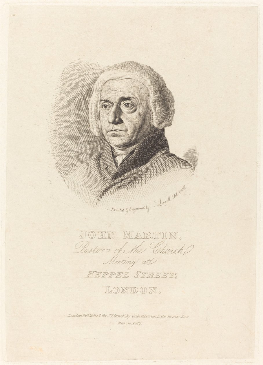 John Martin av John Linnell