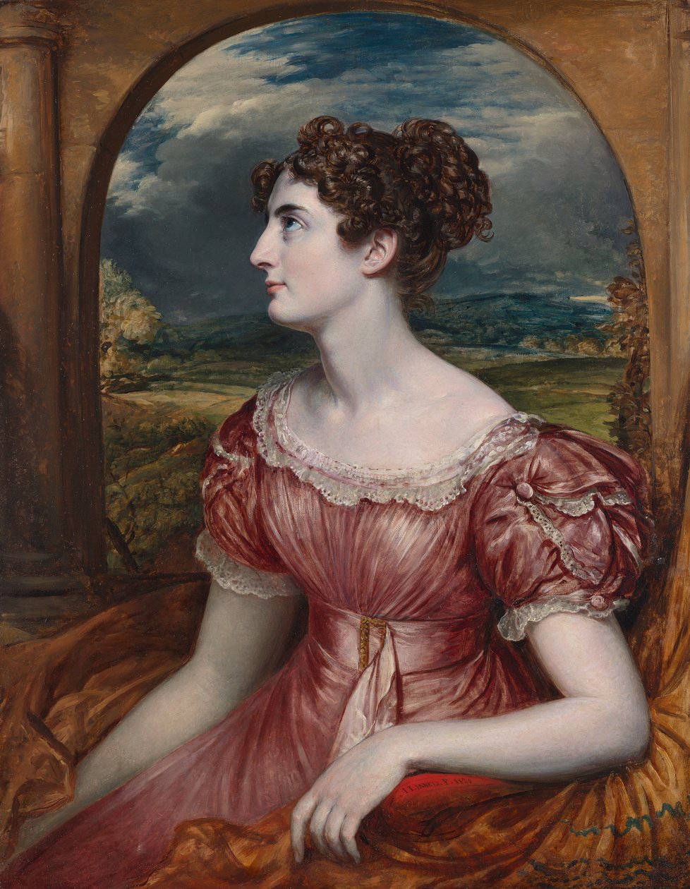 Miss Puxley [1826, Royal Academy of Arts, London, utstillingskatalog] av John Linnell