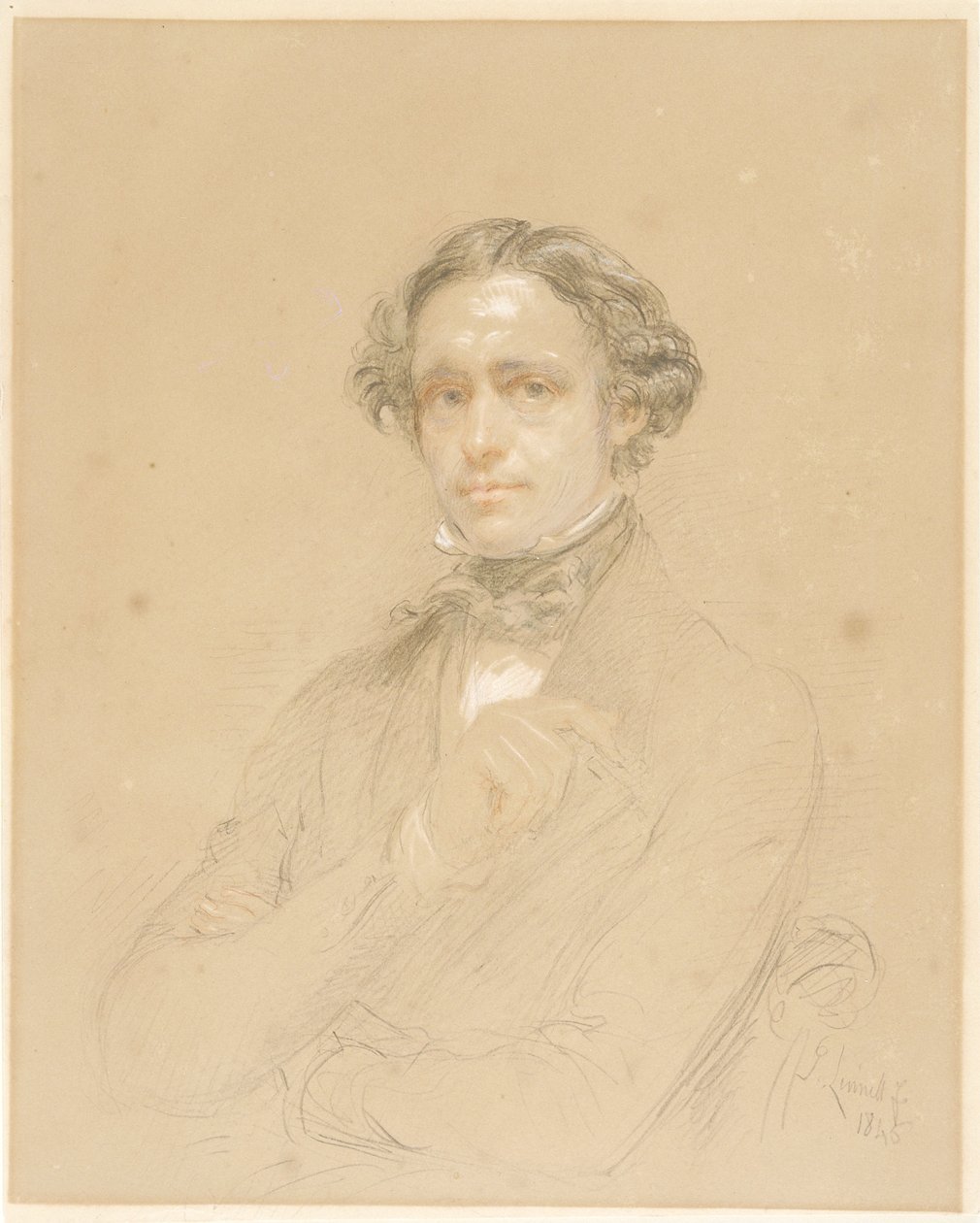 Portrett av en gentleman av John Linnell