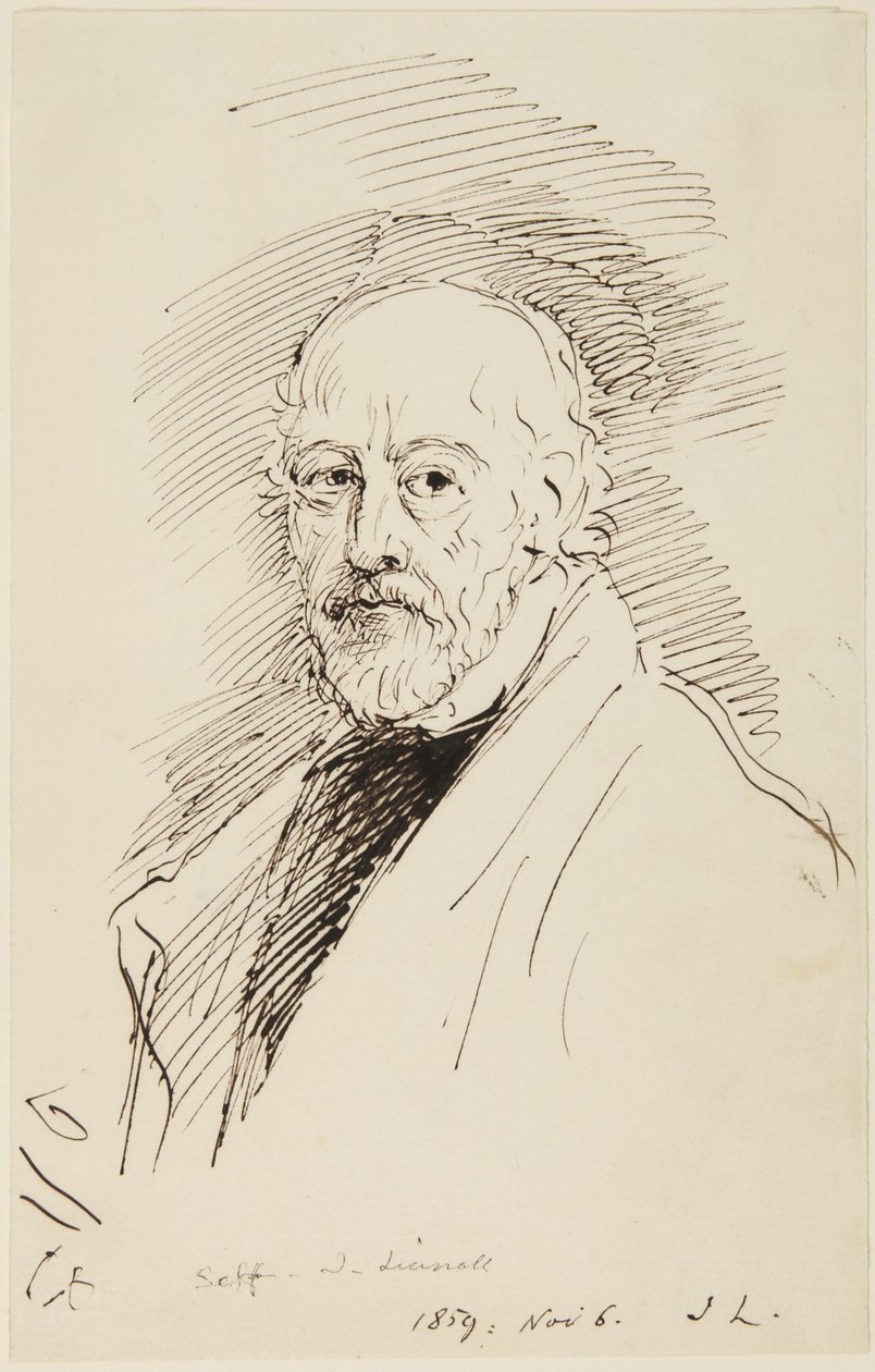 Selvportrett av John Linnell