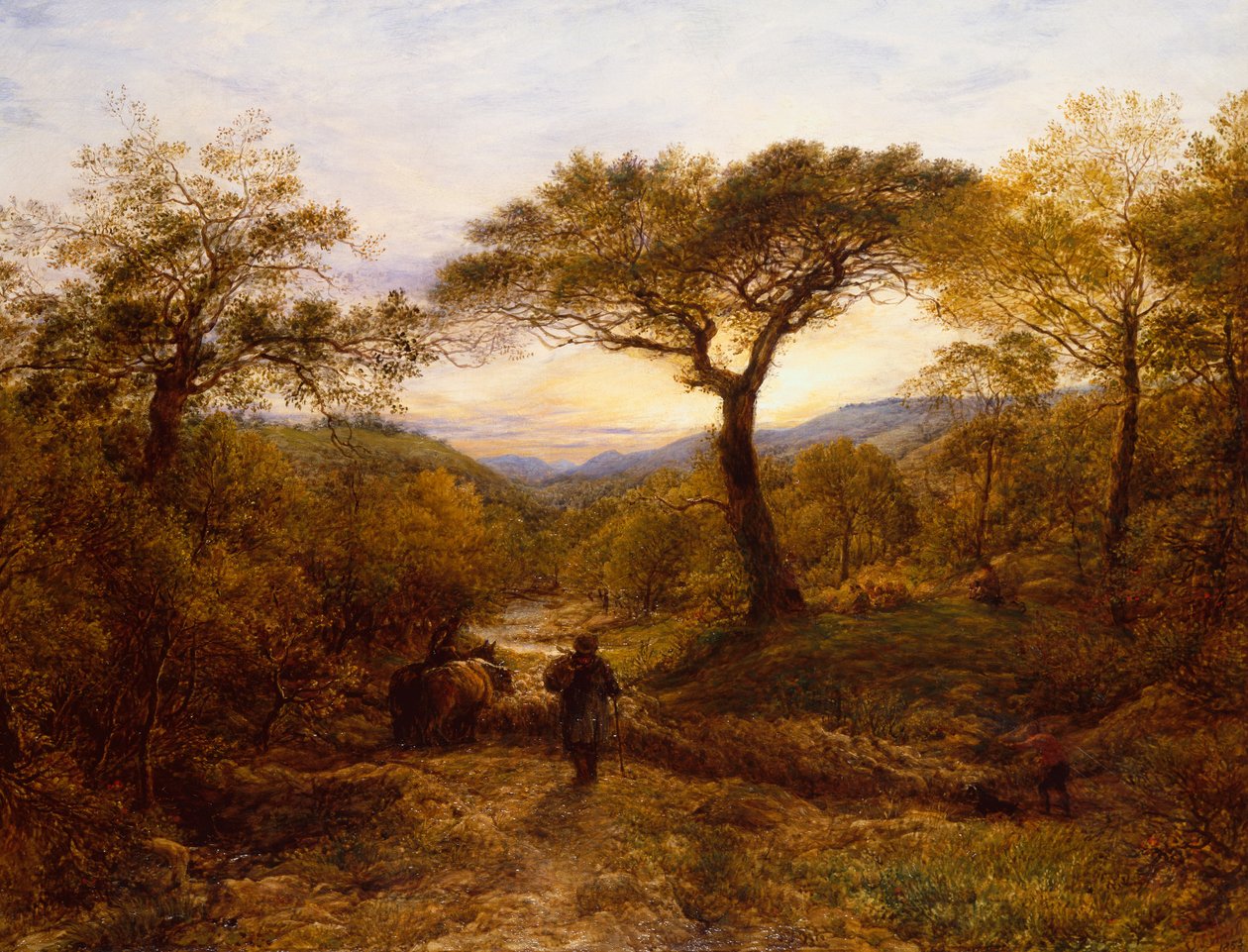 Sommerkveld av John Linnell
