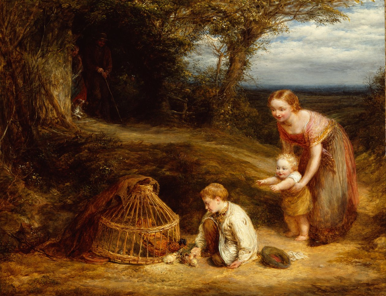 Young Brood av John Linnell