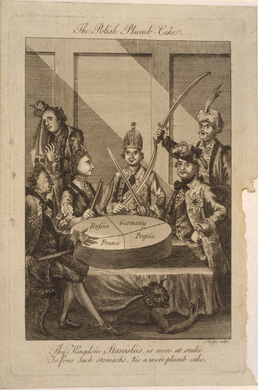 Den polske loddkaken, 1772 av John Lodge