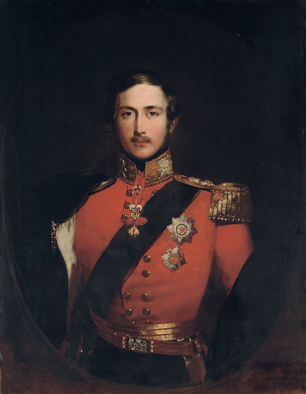 Portrett av prins Albert, 1842 av John Lucas