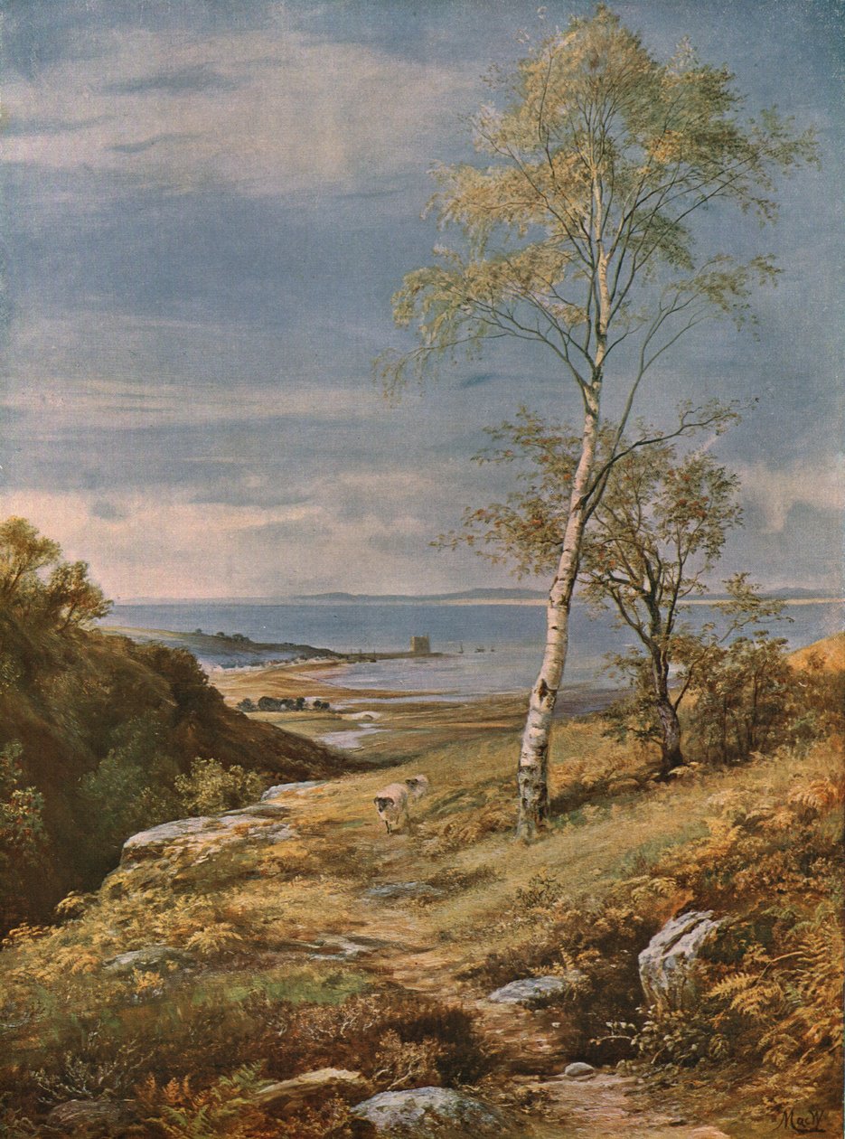 Høst på Isle of Arran, sent på 1800-tallet, ca 1930. av John MacWhirter