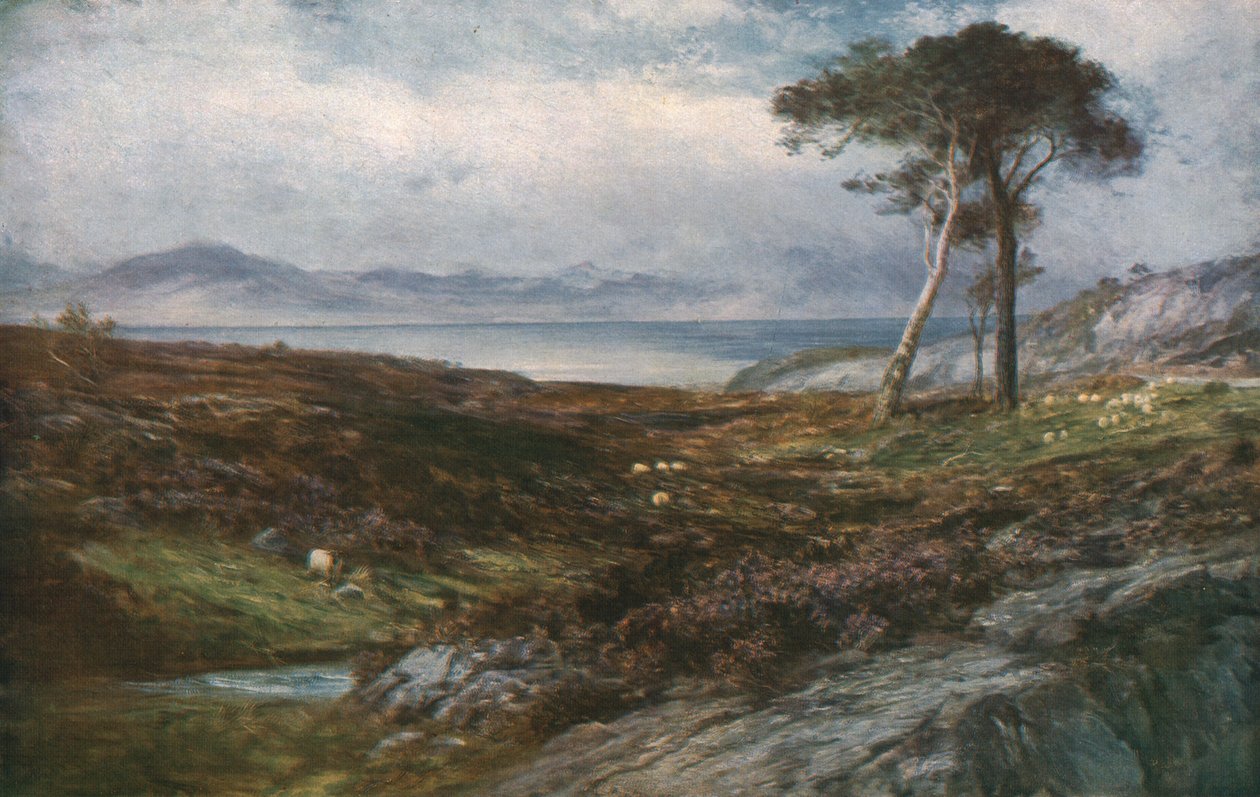 Lyng: Det skotske høylandet, c1910, c1930. av John MacWhirter