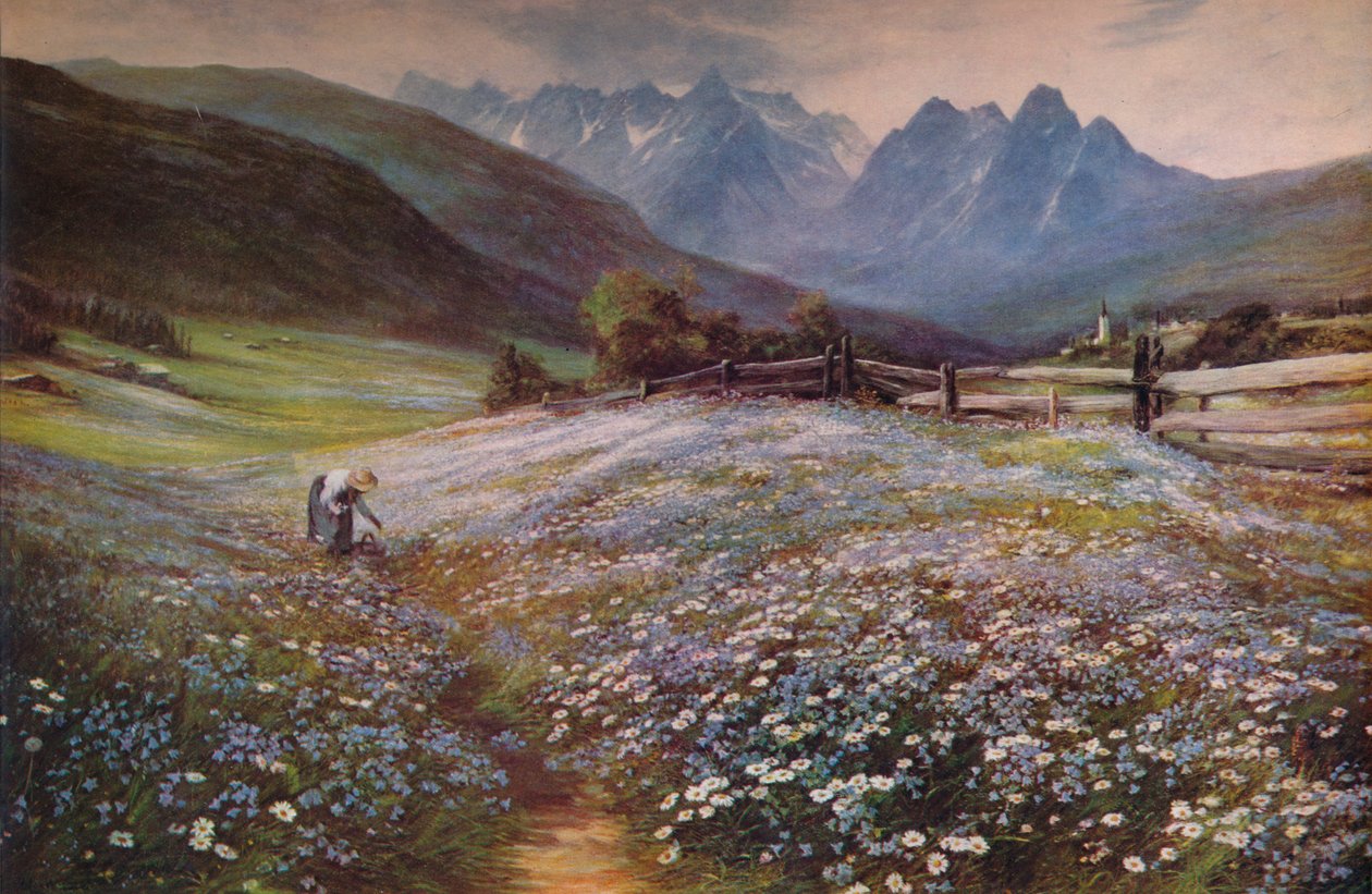 juni i det østerrikske Tyrol, c1892 av John MacWhirter