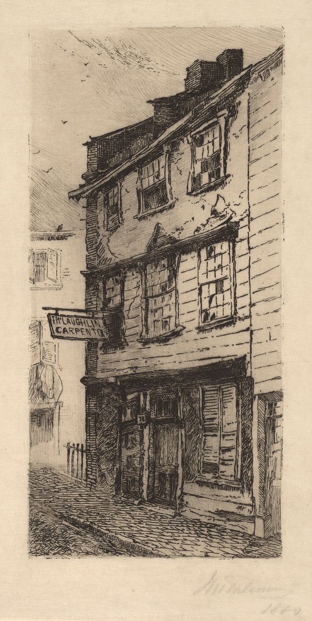 78 Cross Street, Boston, Massachusetts av John Mackie Falconer