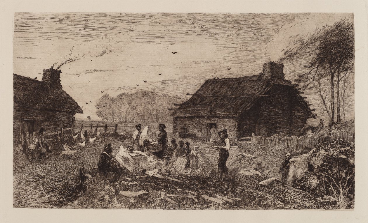 Vaskemorgen sørover av John Mackie Falconer