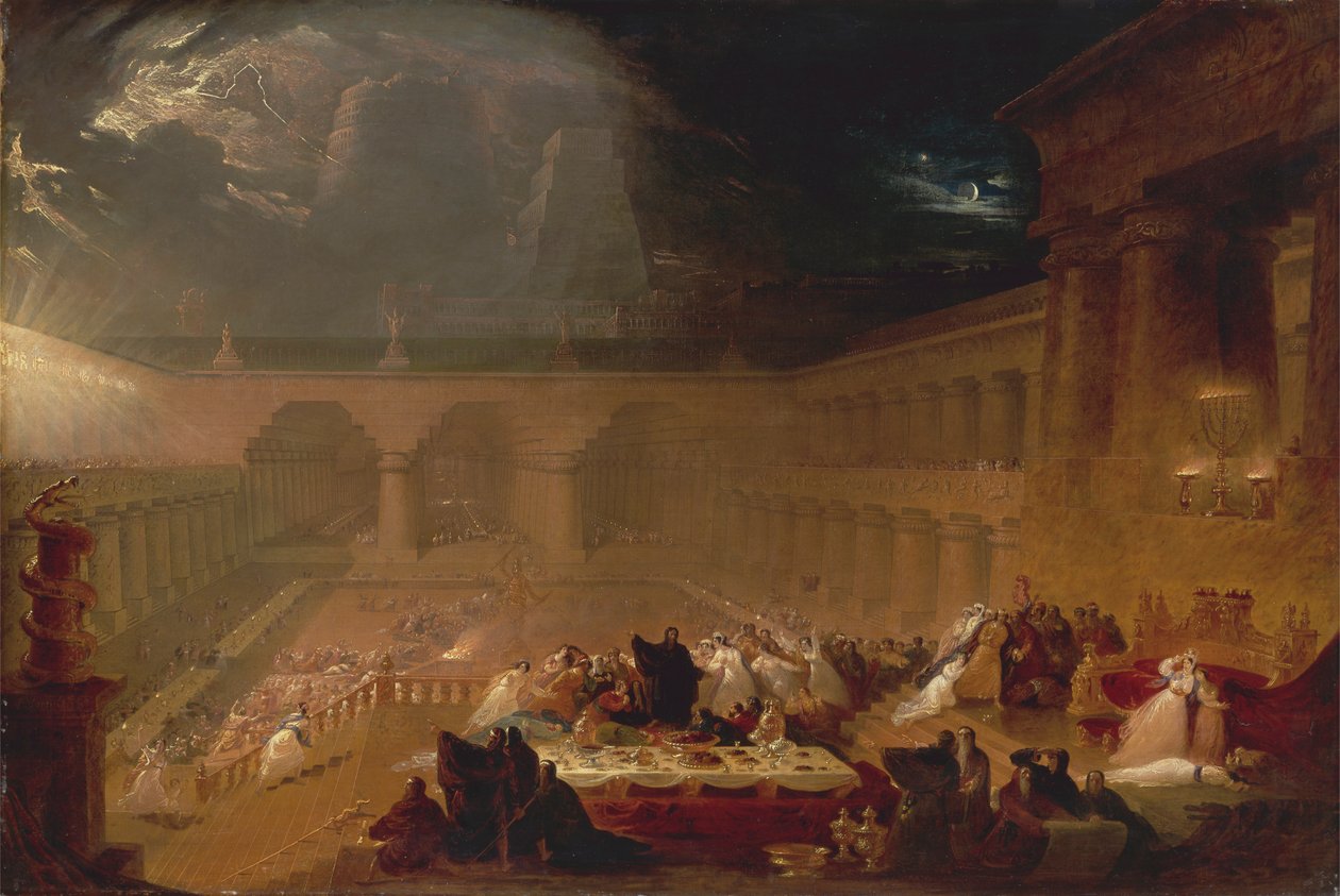 Belsasars fest av John Martin