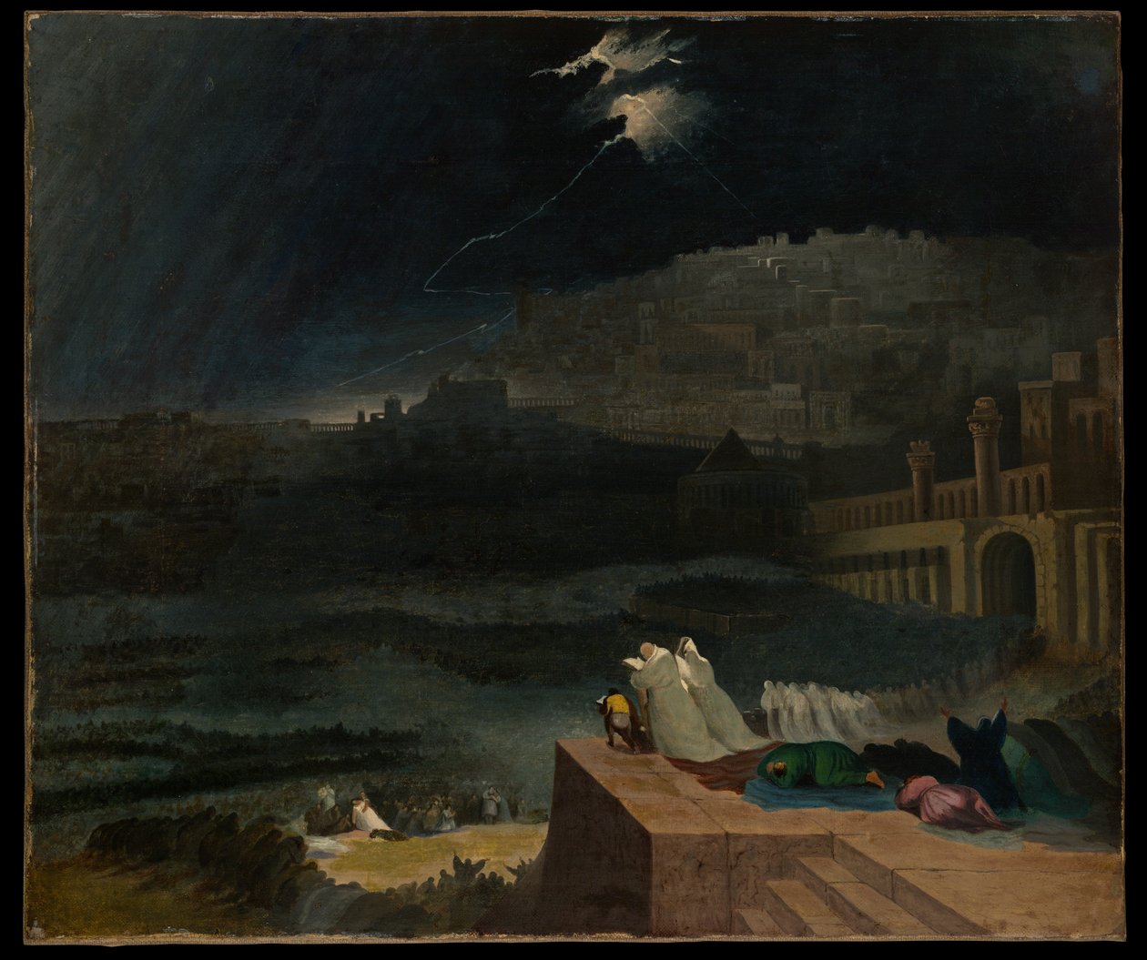 Nineves omvendelse av John Martin