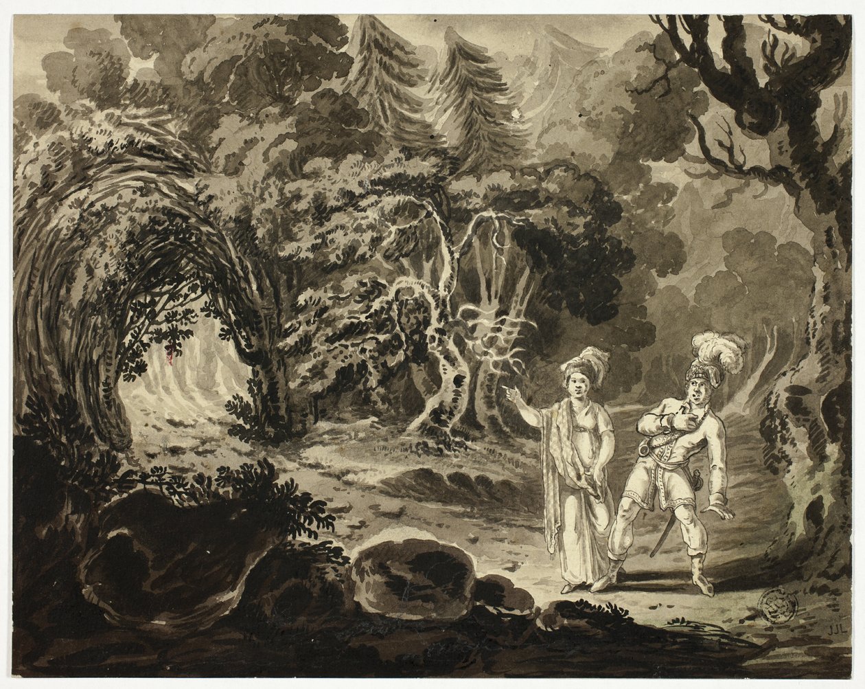 Scene fra Opera av John Martin