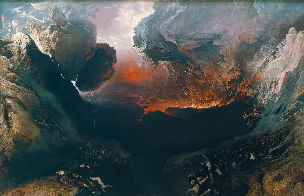 Den store dagen for hans vrede av John Martin