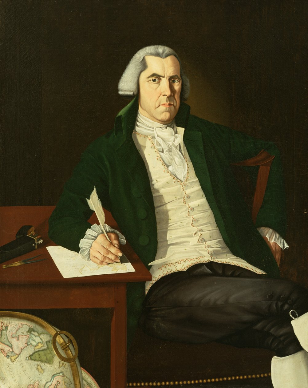 John Vinall (1736-1823) ca. 1792 av John Mason Furnass