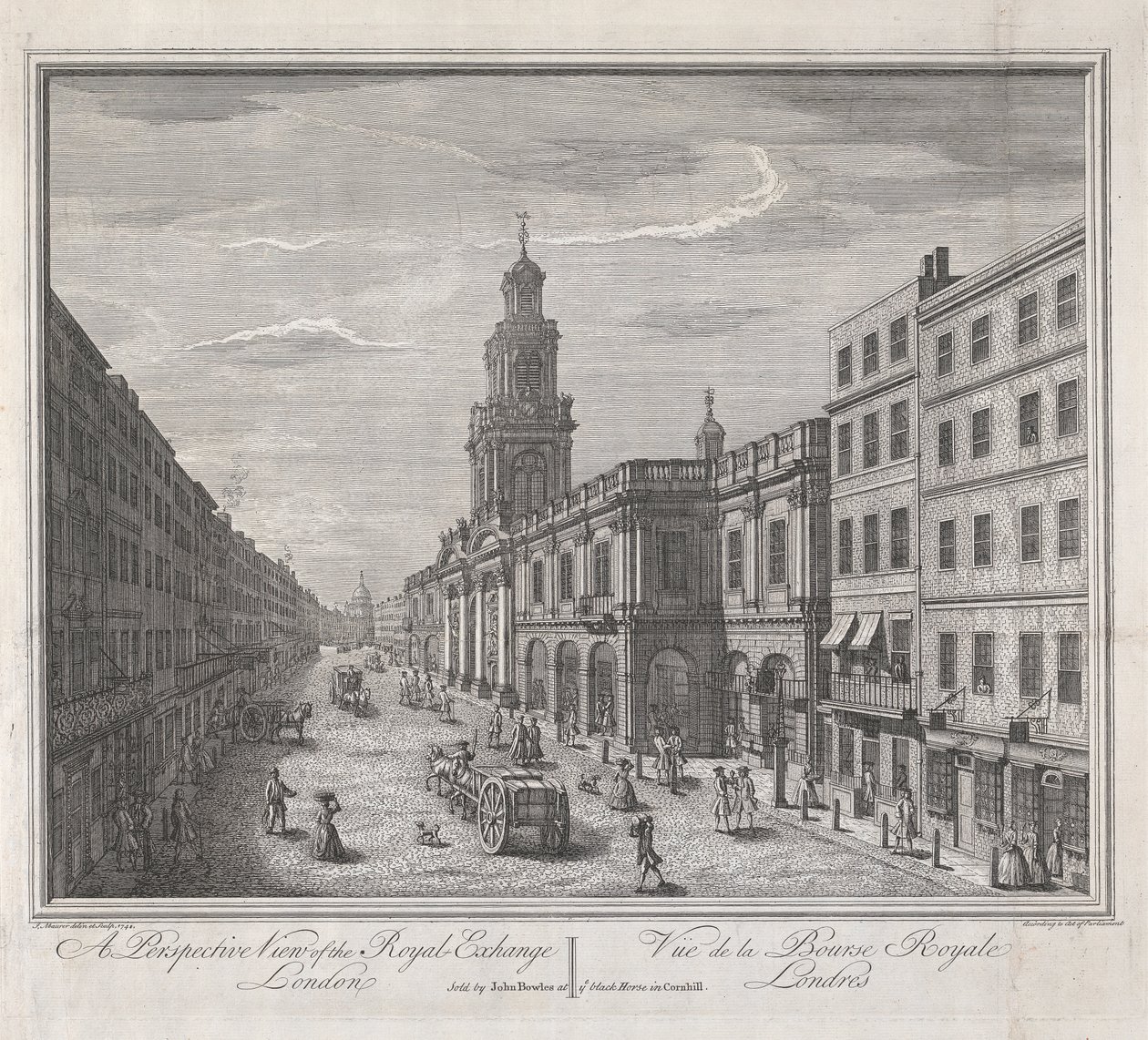 Royal Exchange, London av John Maurer