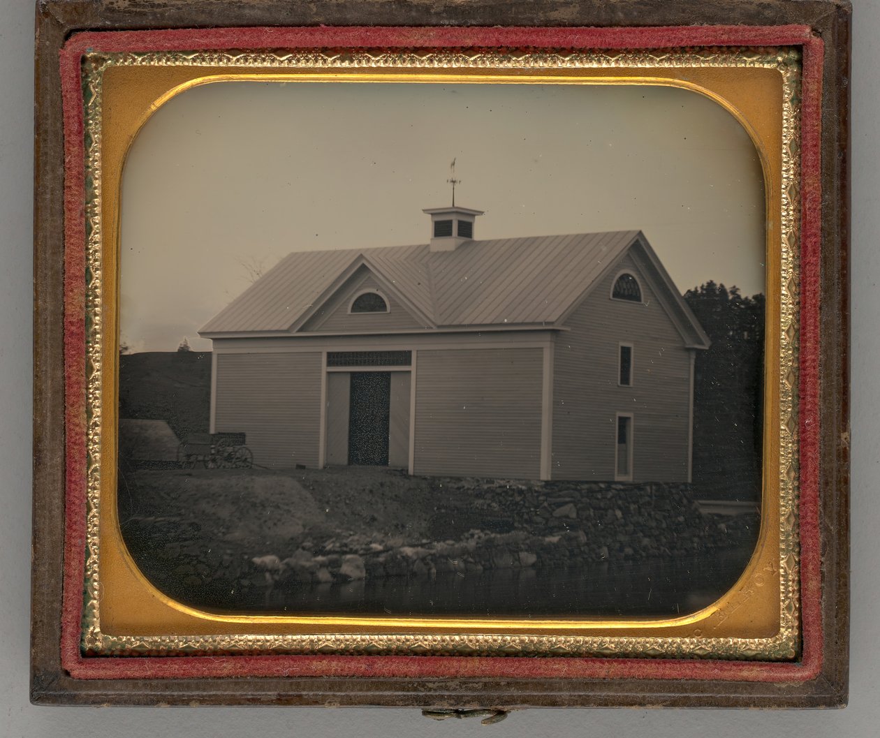 Uten tittel låve, 1851. av John McElroy
