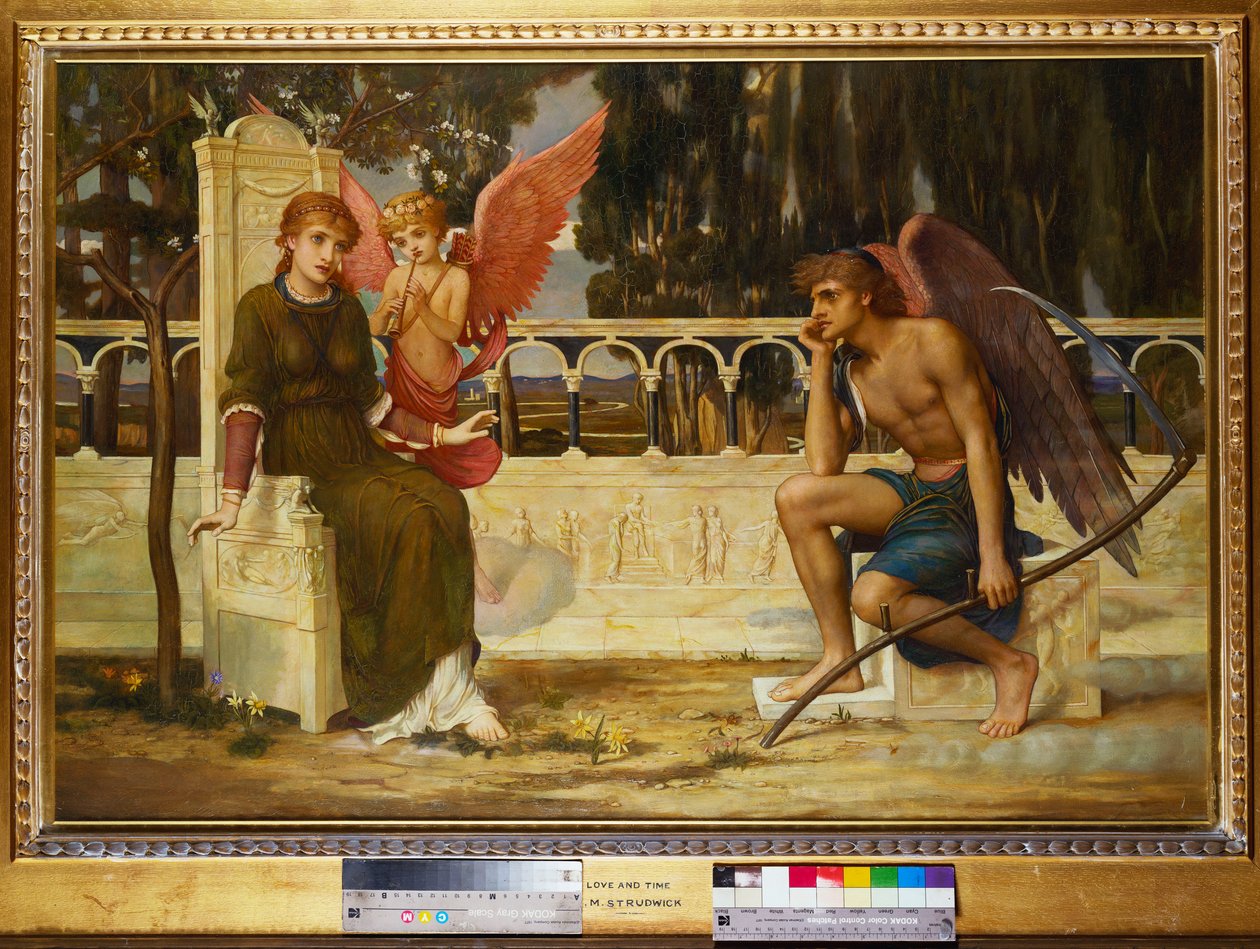 Kjærlighet og tid av John Melhuish Strudwick