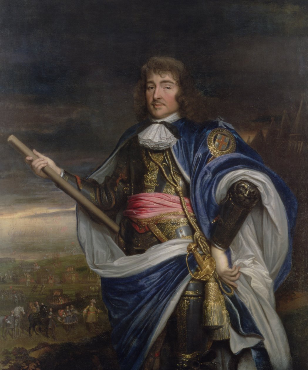 General George Monck, 1. hertug av Albemarle (1608-70), 1668 av John Michael Wright
