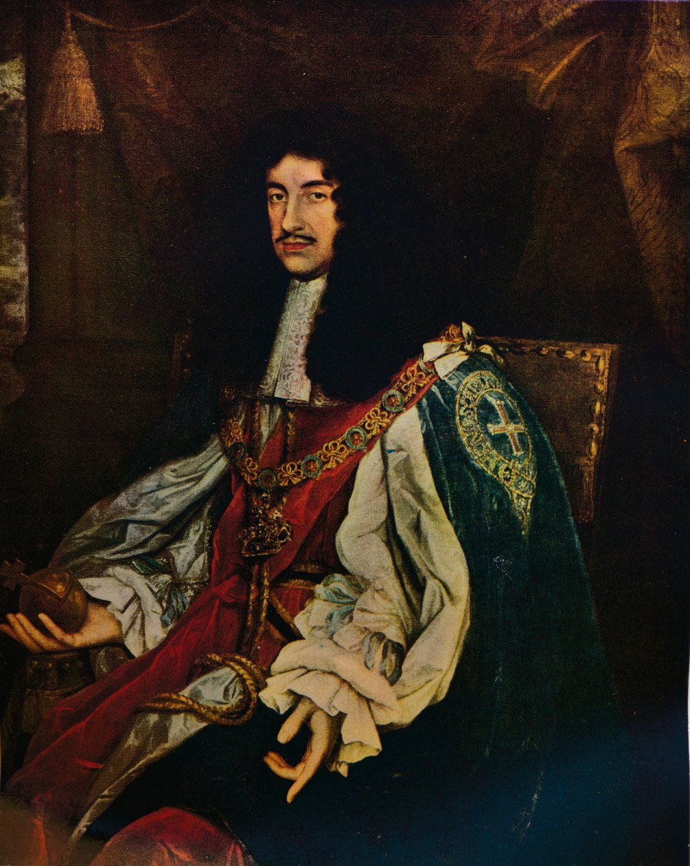 Kong Charles II, 1660-årene 1934 av John Michael Wright