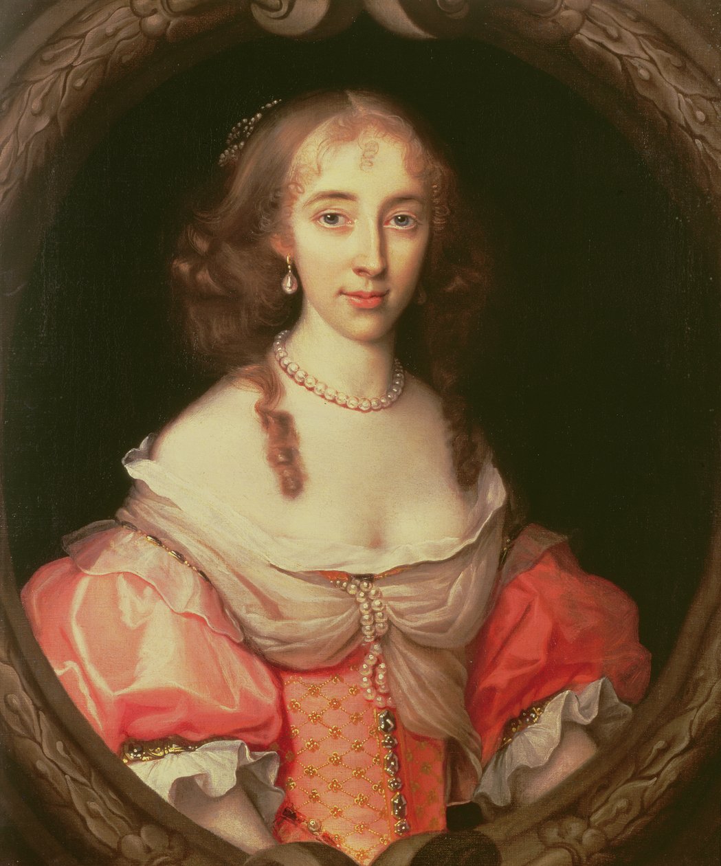 Portrett av Magdalen Aston (olje på lerret) av John Michael Wright