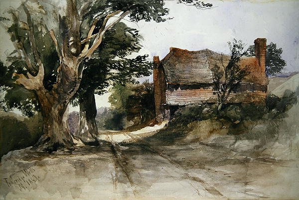 En gammel hytte ved Tunbridge Wells av John Middleton