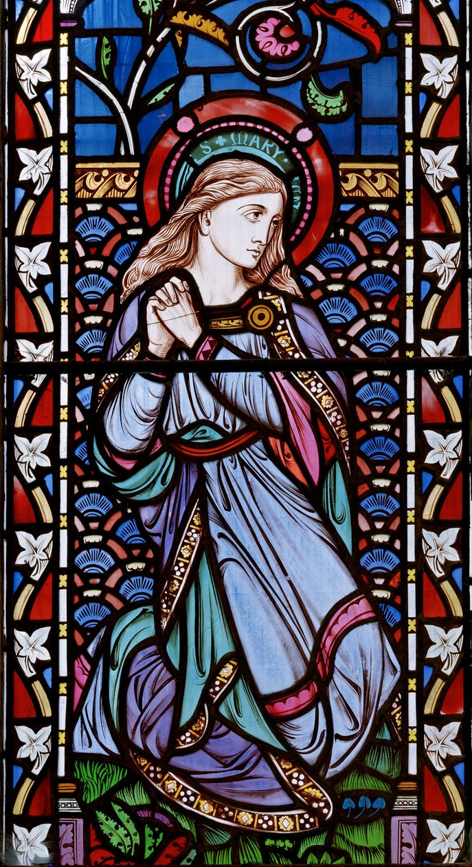 Lazarus Sister, ca. 1861 (farget glass) av John Millner Allen
