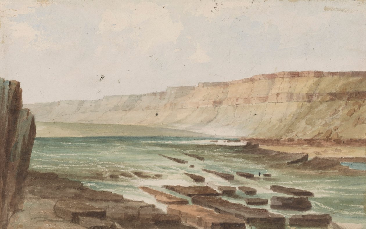 Columbia River munning av Des Shutes av John Mix Stanley