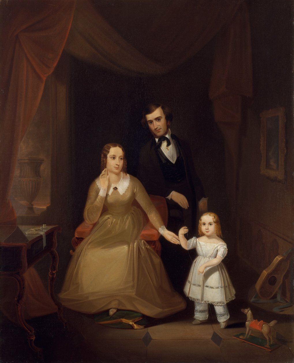 Williamson-familien, ca. 1841-42. av John Mix Stanley