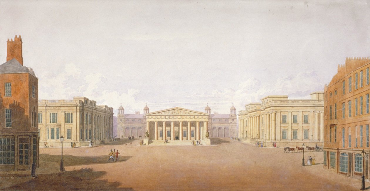 Trafalgar Square, Westminster, London, 1828   1148266   no       norwegian Successfully Translated  Original: Portrait of Charles of Austria, Infante of Spain, in profile to the right, ca. 1650. Translat: Portrait of Charles of Austria, Infante of Spain, i av John Nash
