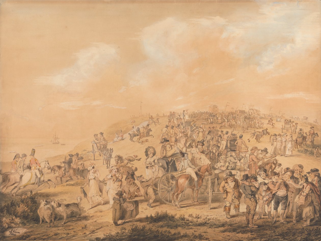 Brighton Races av John Nixon