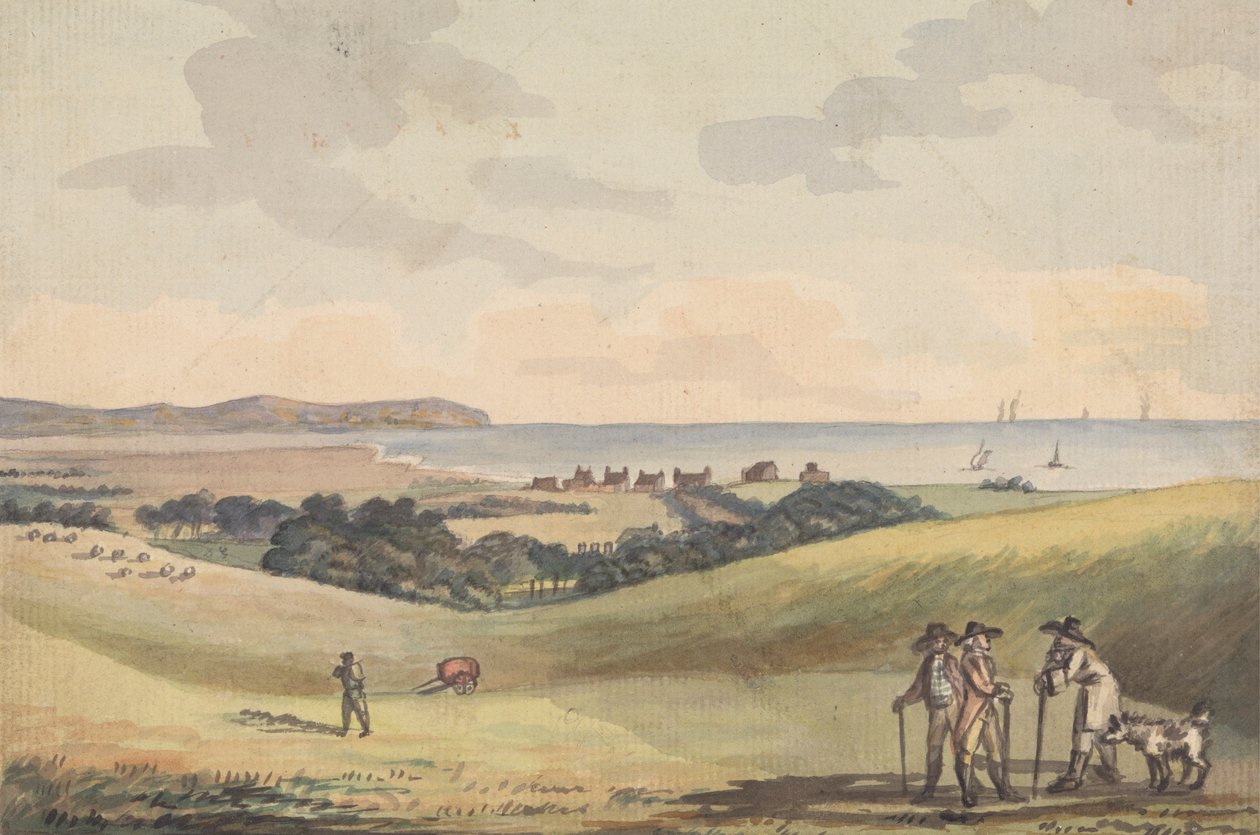 Eastbourne fra Lord G.: Cavendish's Seat in the Park av John Nixon
