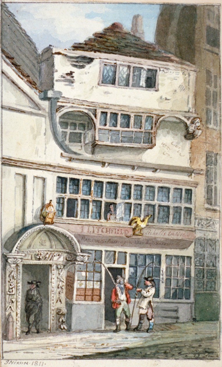 Leadenhall Street, City of London, 1811 av John Nixon
