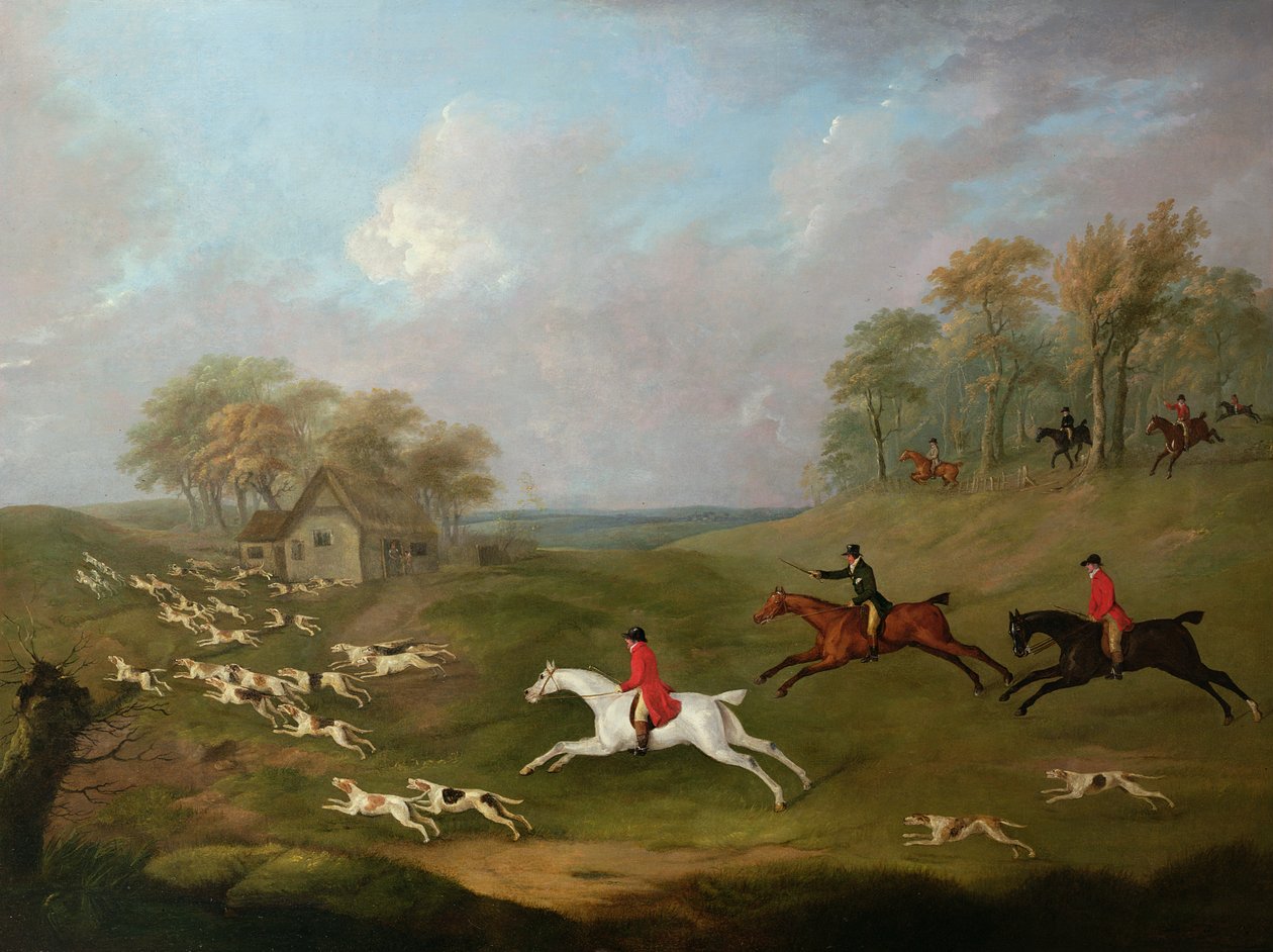 Going to Covert (olje på lerret) av John Nott Sartorius