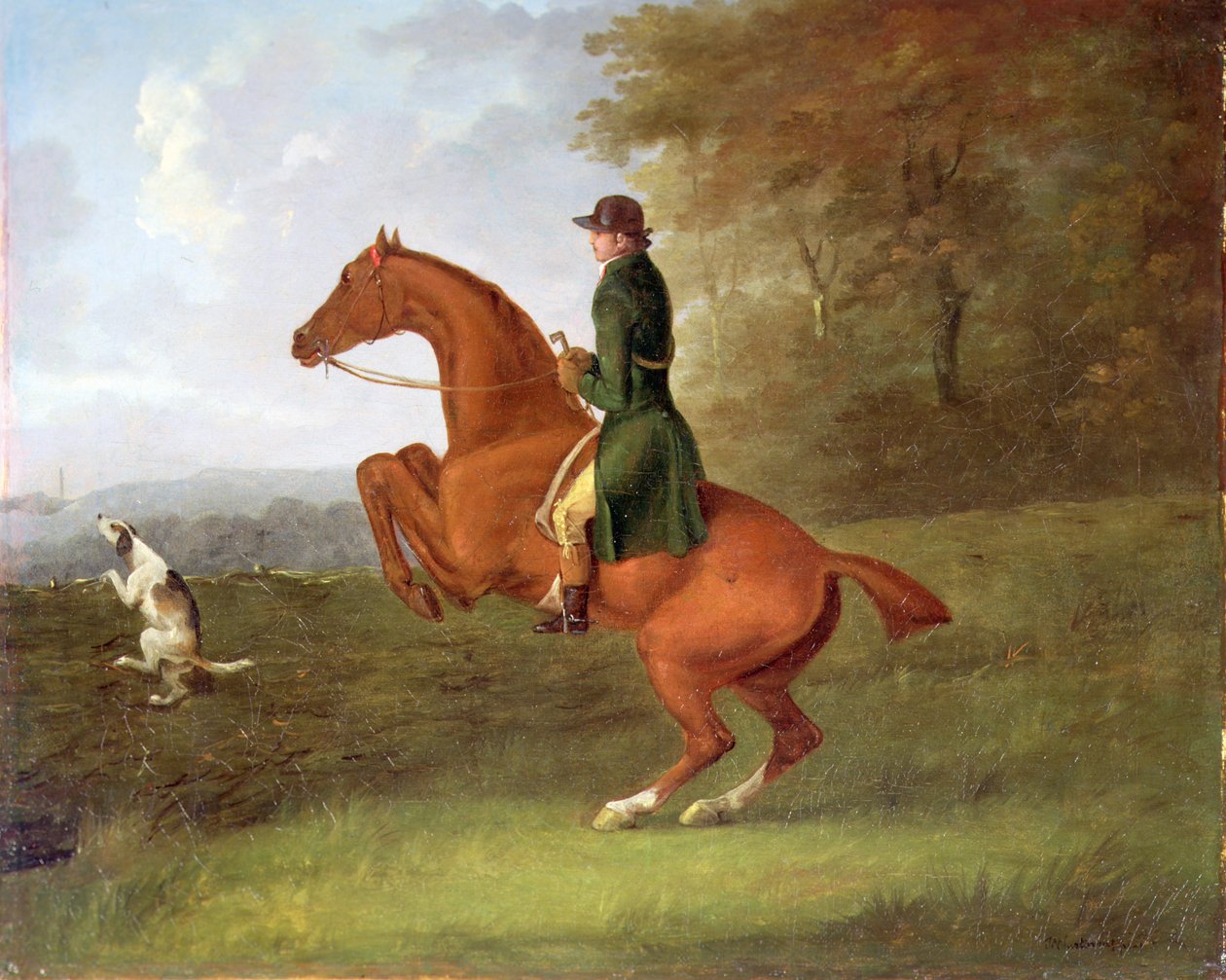 Jaktscene (olje på lerret) av John Nott Sartorius