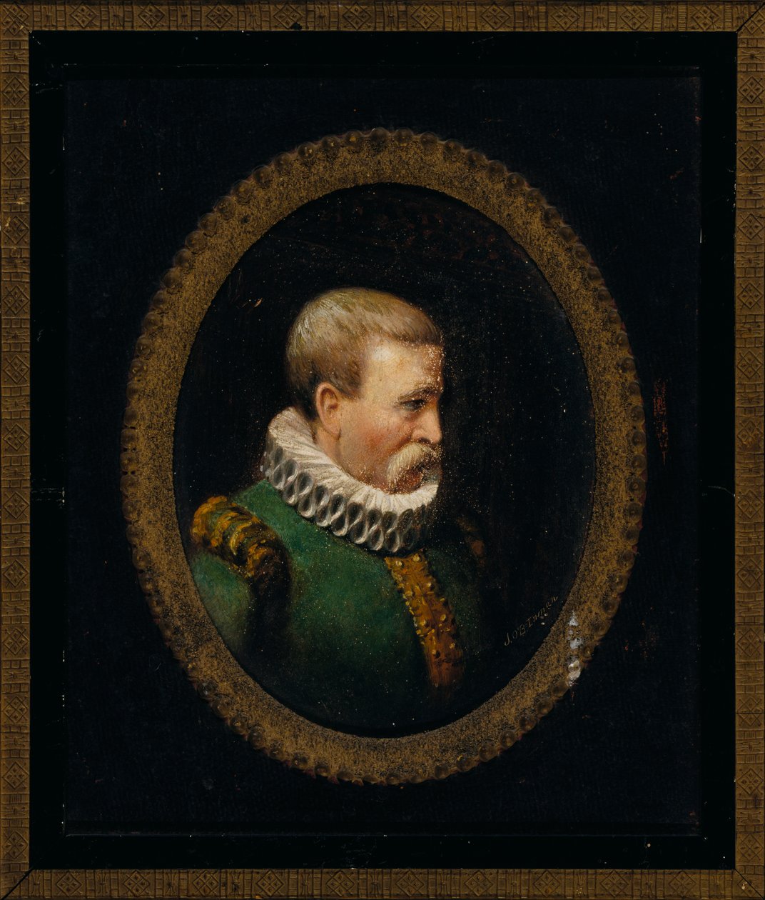Portrett av en huguenot-herre fra Charles IXs tid. av John O