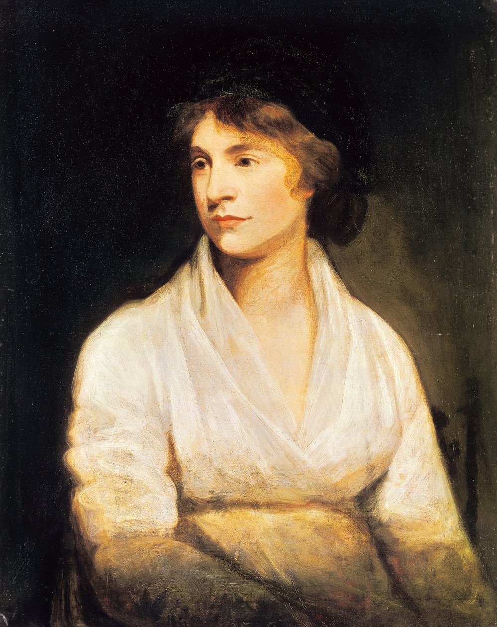 Portrett av Mary Wollstonecraft, ca. 1797 (olje på lerret) av John Opie
