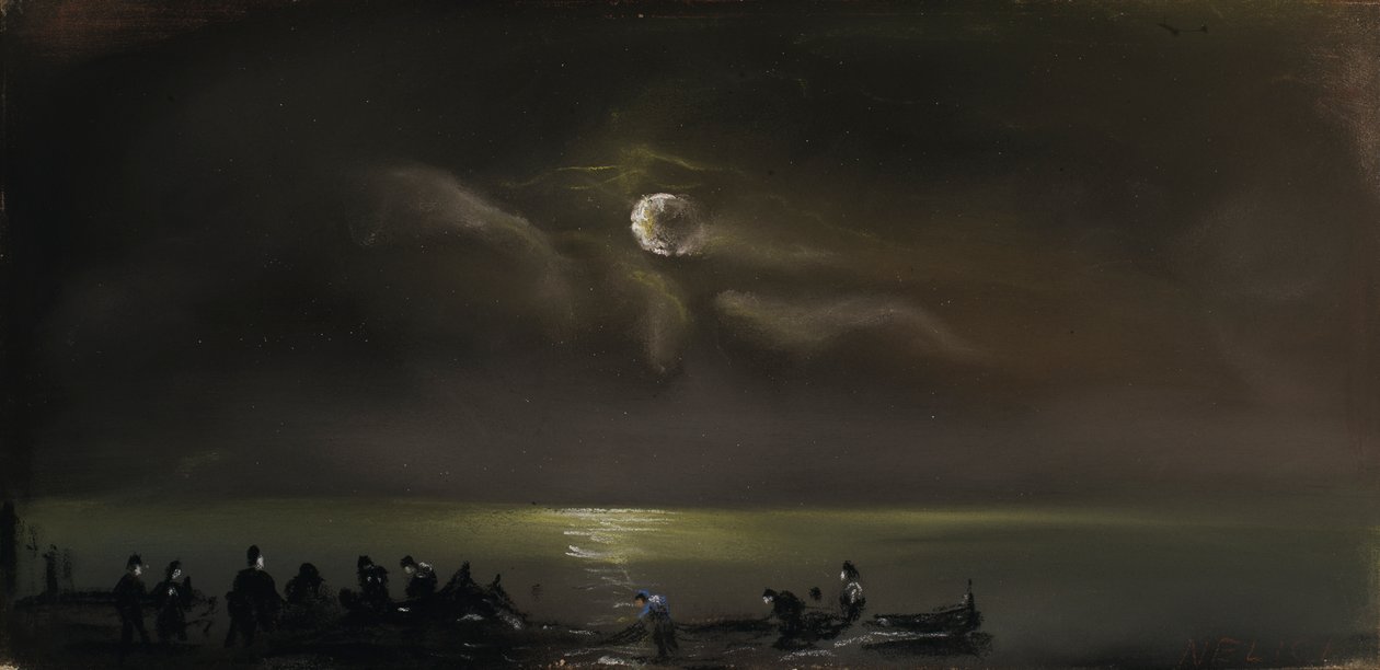 Natt, sent på 1800-tallet – begynnelsen av 1900-tallet. av John P. S. Neligh