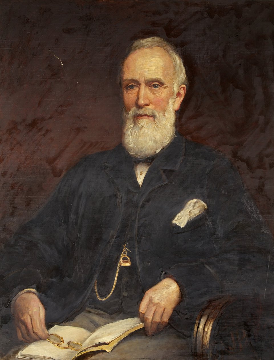 Portrett av William Jerdone Braikenridge (replika) (olje på lerret) av John Parker