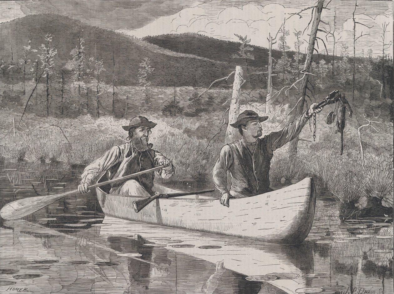 Fangst i Adirondacks hver lørdag, vol. I, New Series, 24. oktober 1870. av John Parker Davis