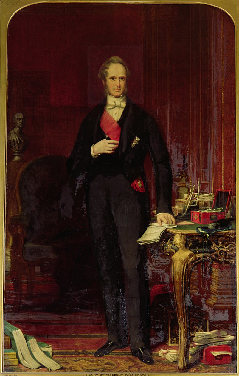 Henry, 3. Viscount Palmerston av John Partridge