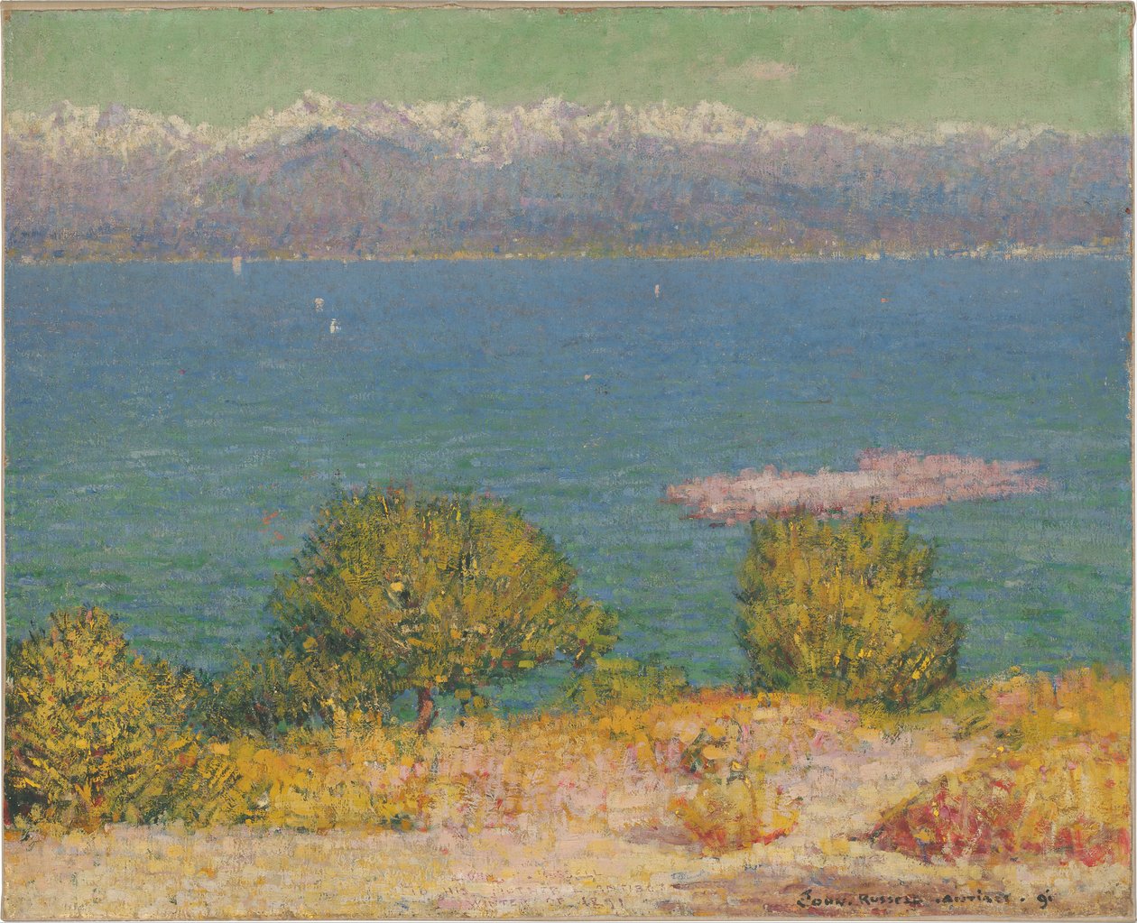 Nice-bukten, 1891 av John Peter Russell