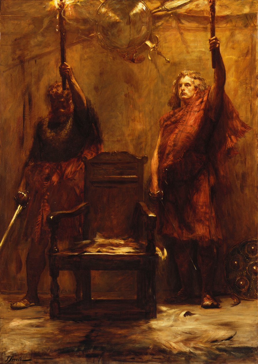 The Chieftans lysestaker av John Pettie