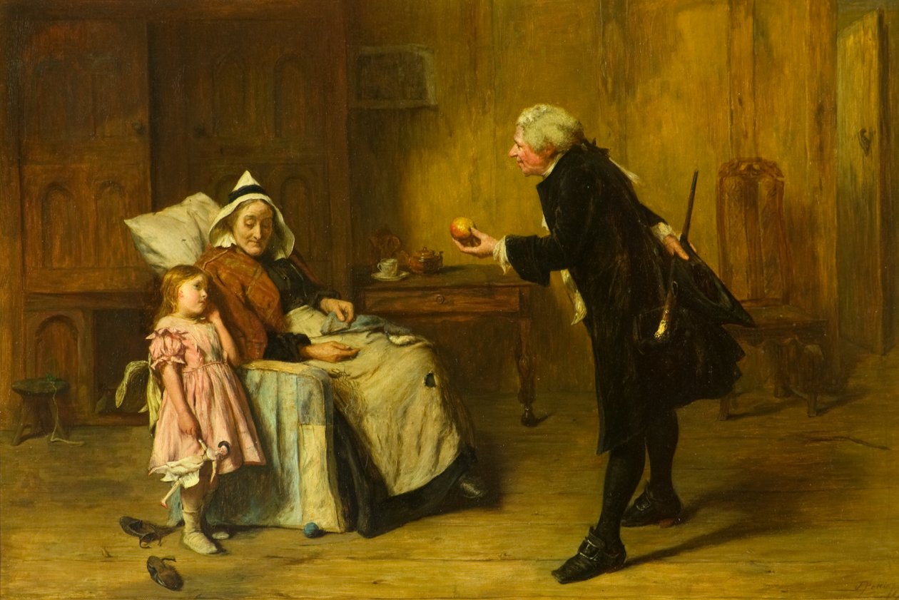 Legebesøket av John Pettie