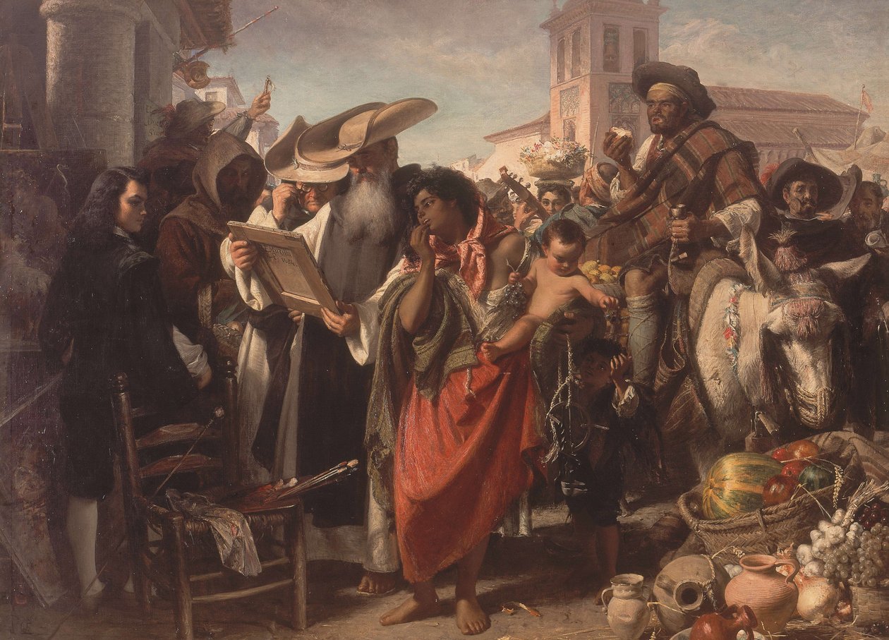 Murillos tidlige karriere, 1865. av John Phillip