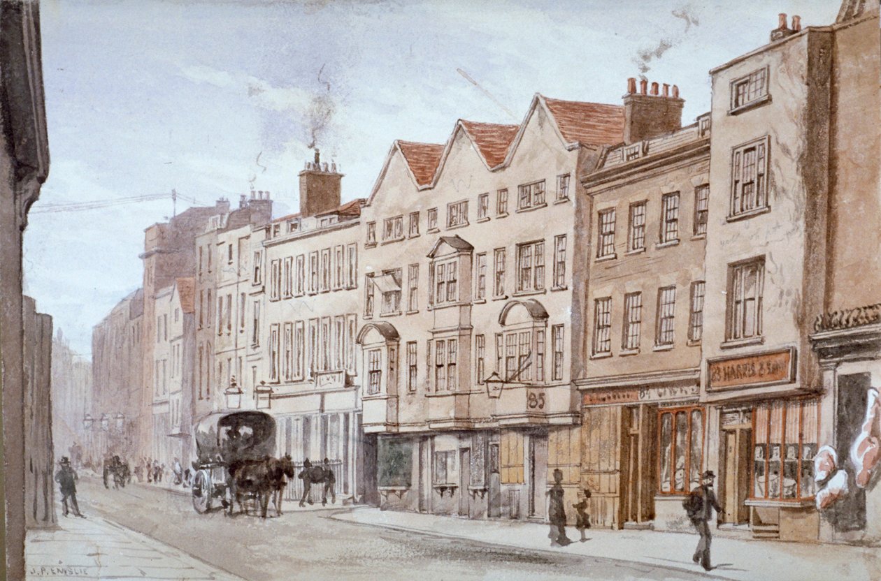 Fetter Lane, City of London, c1875   1144733   no       norwegian Successfully Translated  Original: Beleg van Namen door koning Willem III, 1695 Siege de Nameur Par le Roy Guiljaum (title on object) Les Forces de lEurope, Asie, Afrique et Amerique (...) C av John Phillipps Emslie